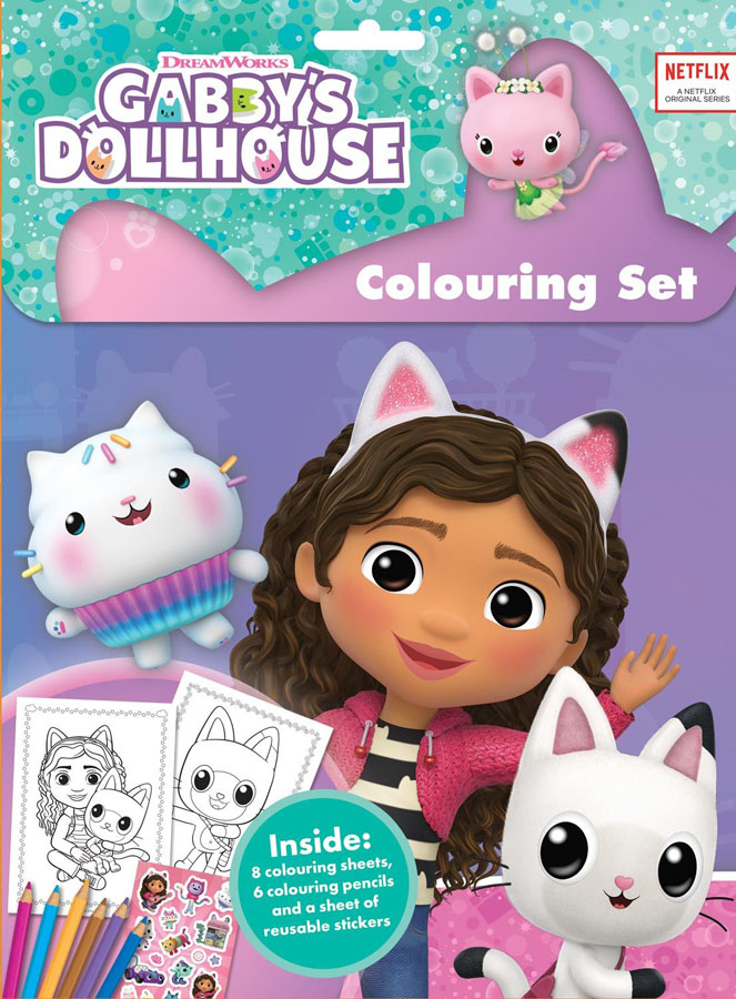 Colouring Set Gabby's Dollhouse
