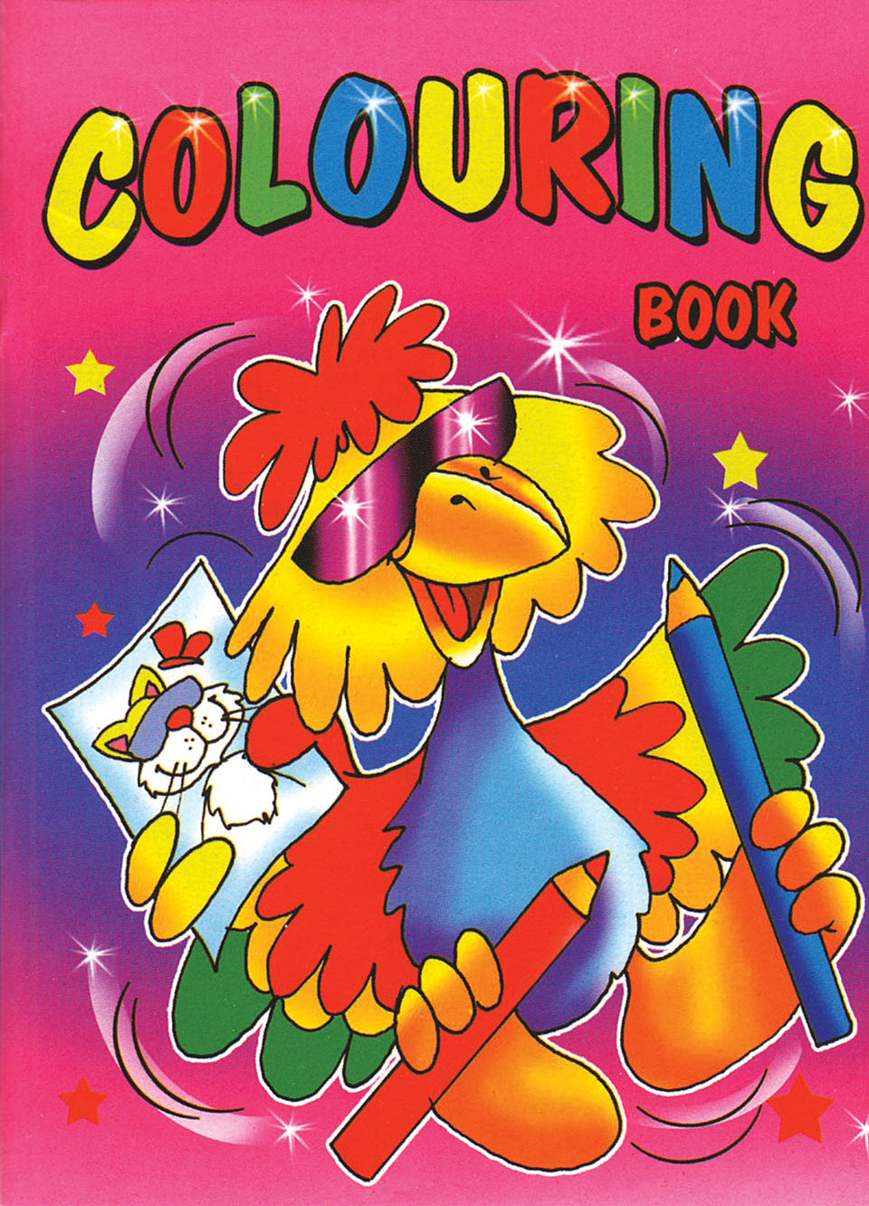 Pocket Colouring Book A6 24pk