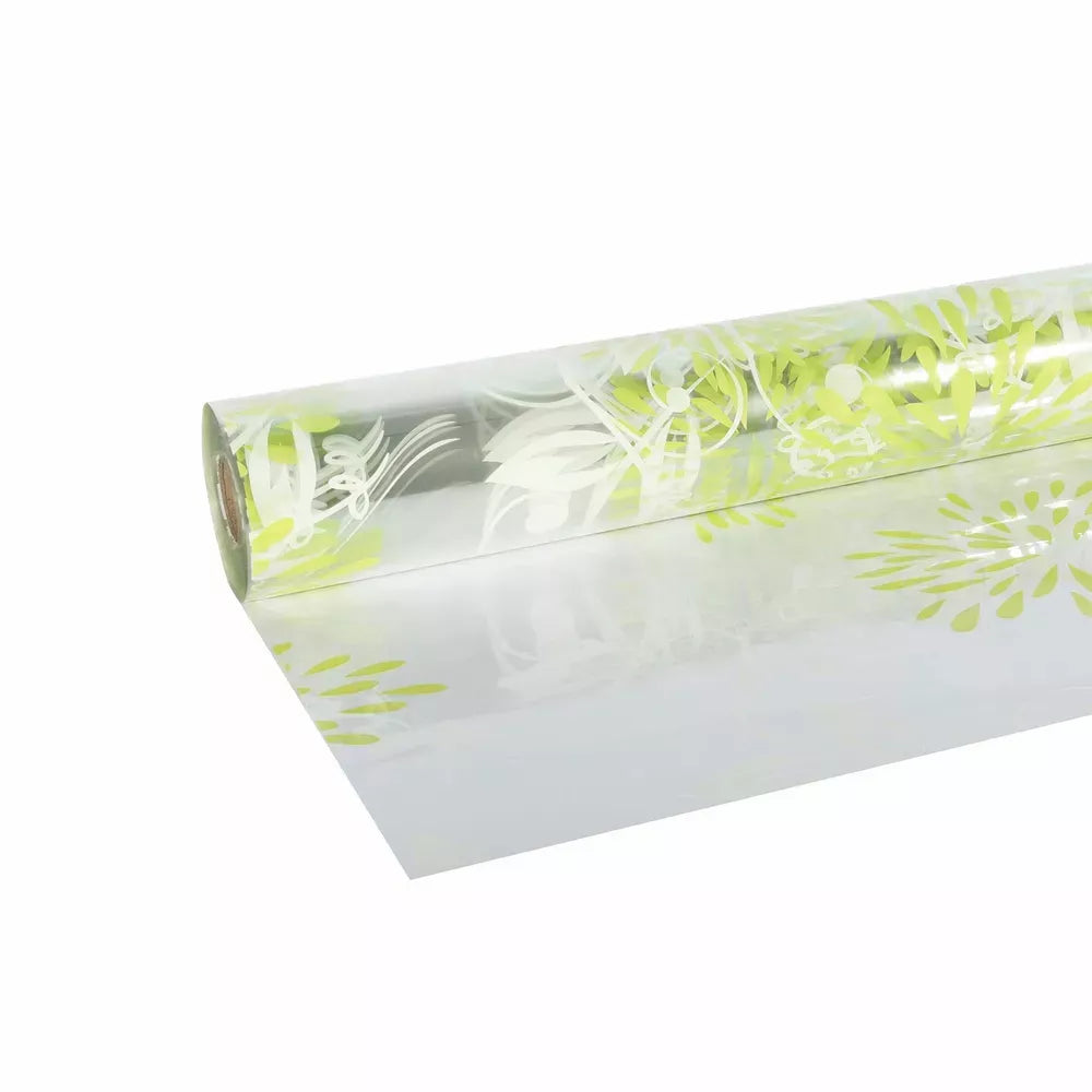 Film Roll White/Lime Starburst 80cm x 100m