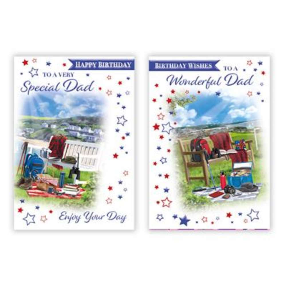 Poppyhill C50 Birthday Dad 12pk