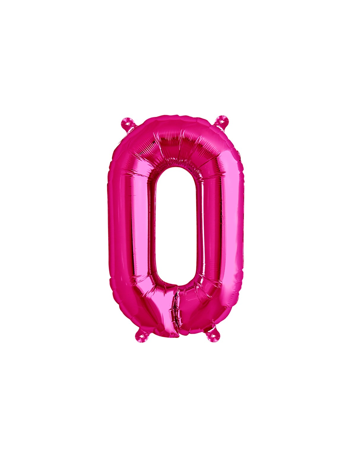 Northstar Foil Balloon Magenta 16" Letter O