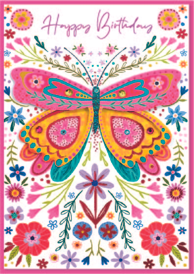 Isabel's Garden C50 Birthday Open 6pk