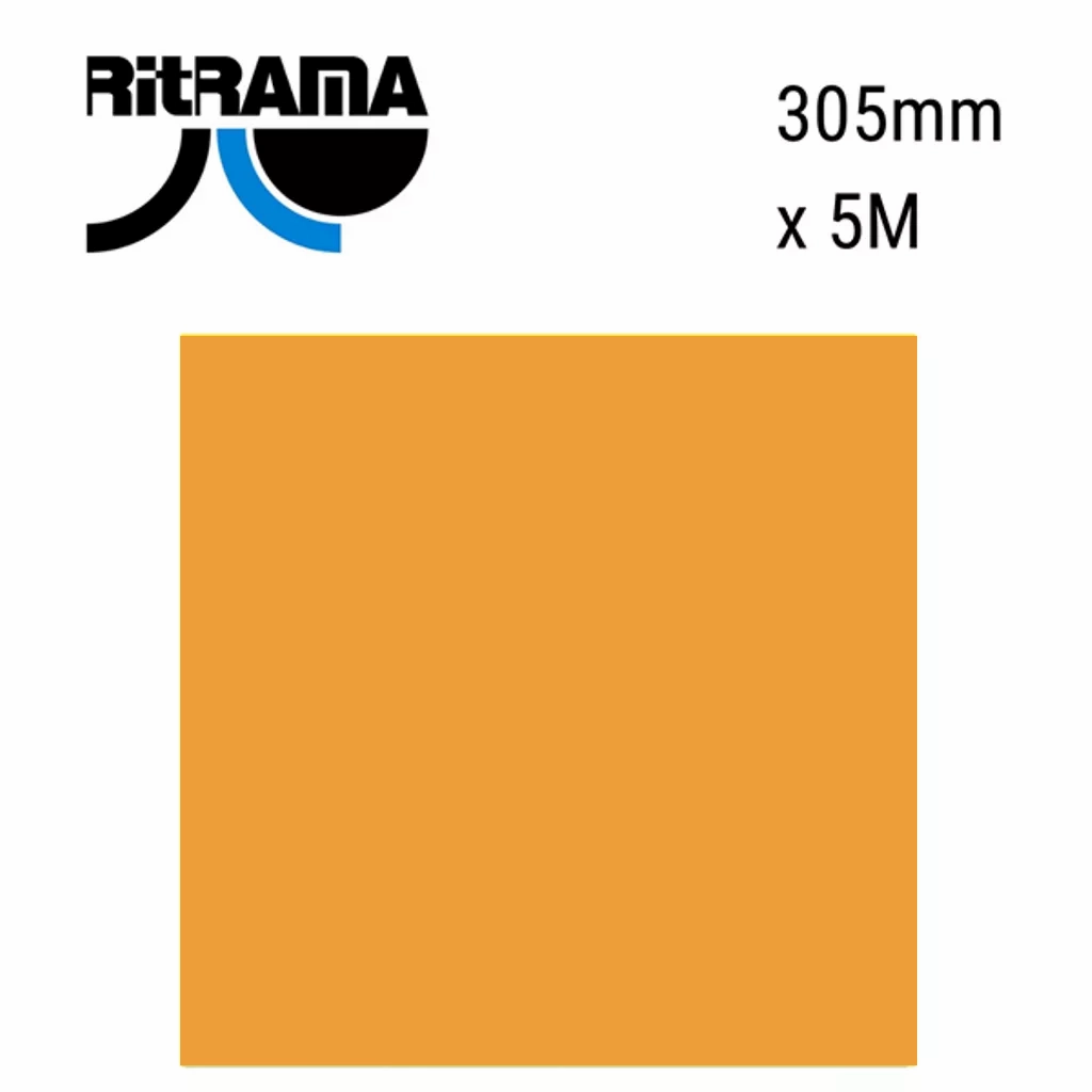Ritrama Vinyl Matt Bright Orange 305mm x 5m