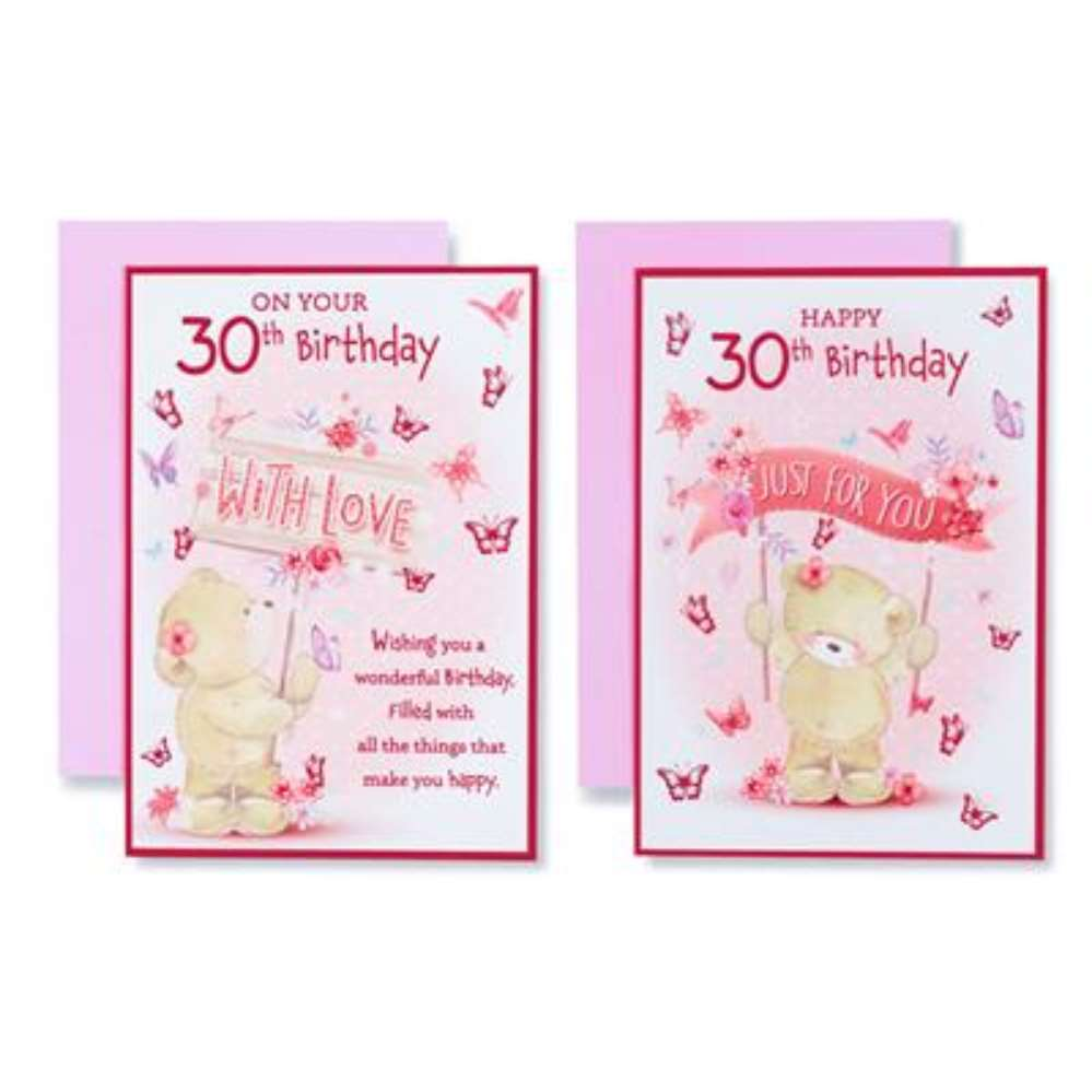 Poppyhill C50 Birthday Age 30 12pk