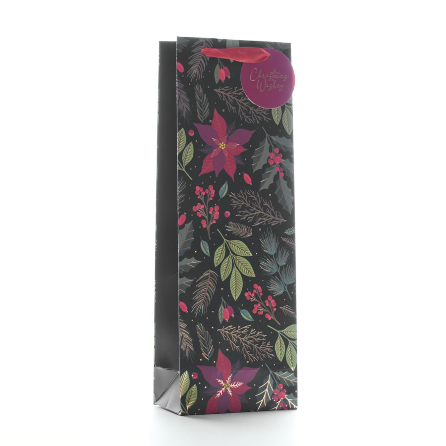 Tiger Feet Gift Bag Foliage Bottle 12pk