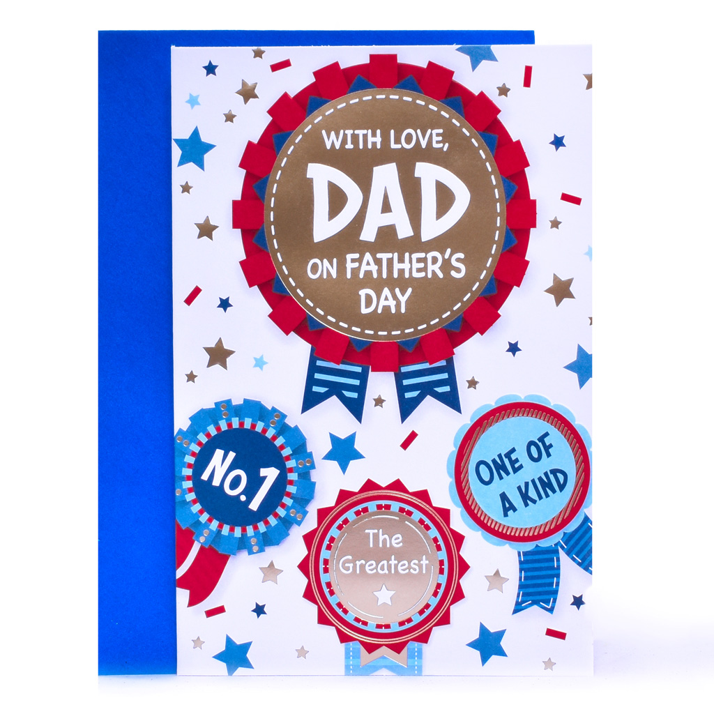 Kingsley 6 Pack Cards C50 Father's Day Dad
