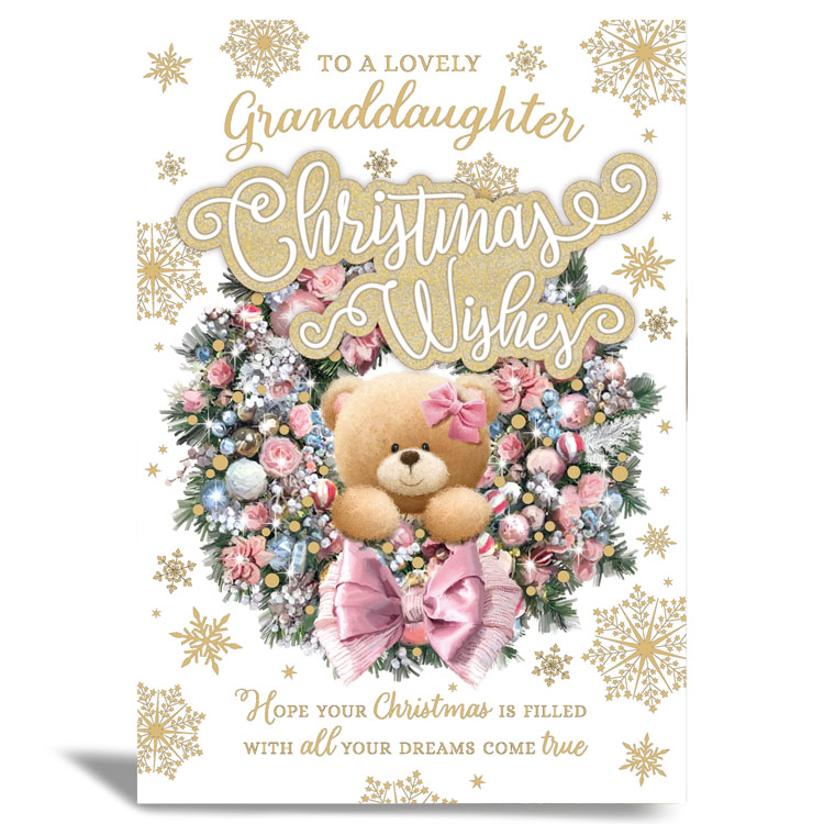 Prelude 6 Pack Cards C90 Christmas Granddaughter