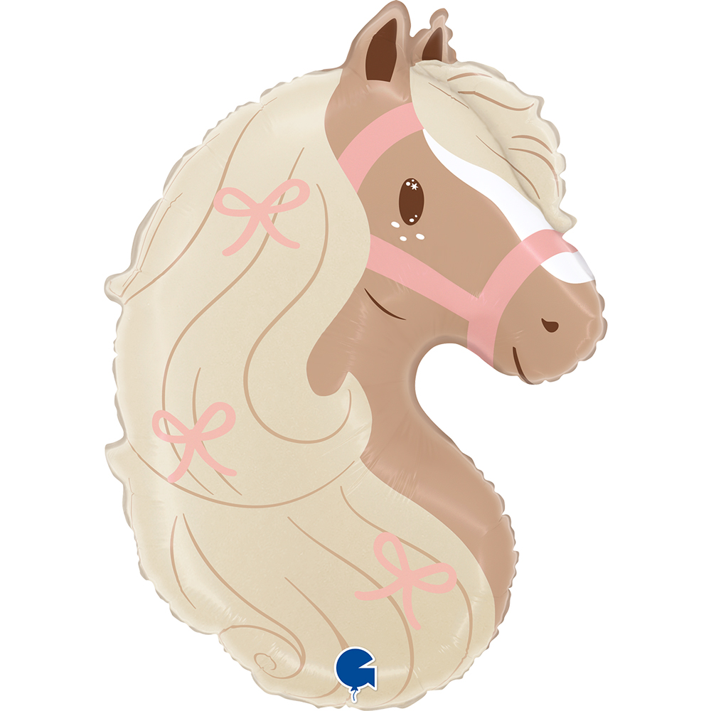 Grabo Foil Balloon Boho Pony Head 23