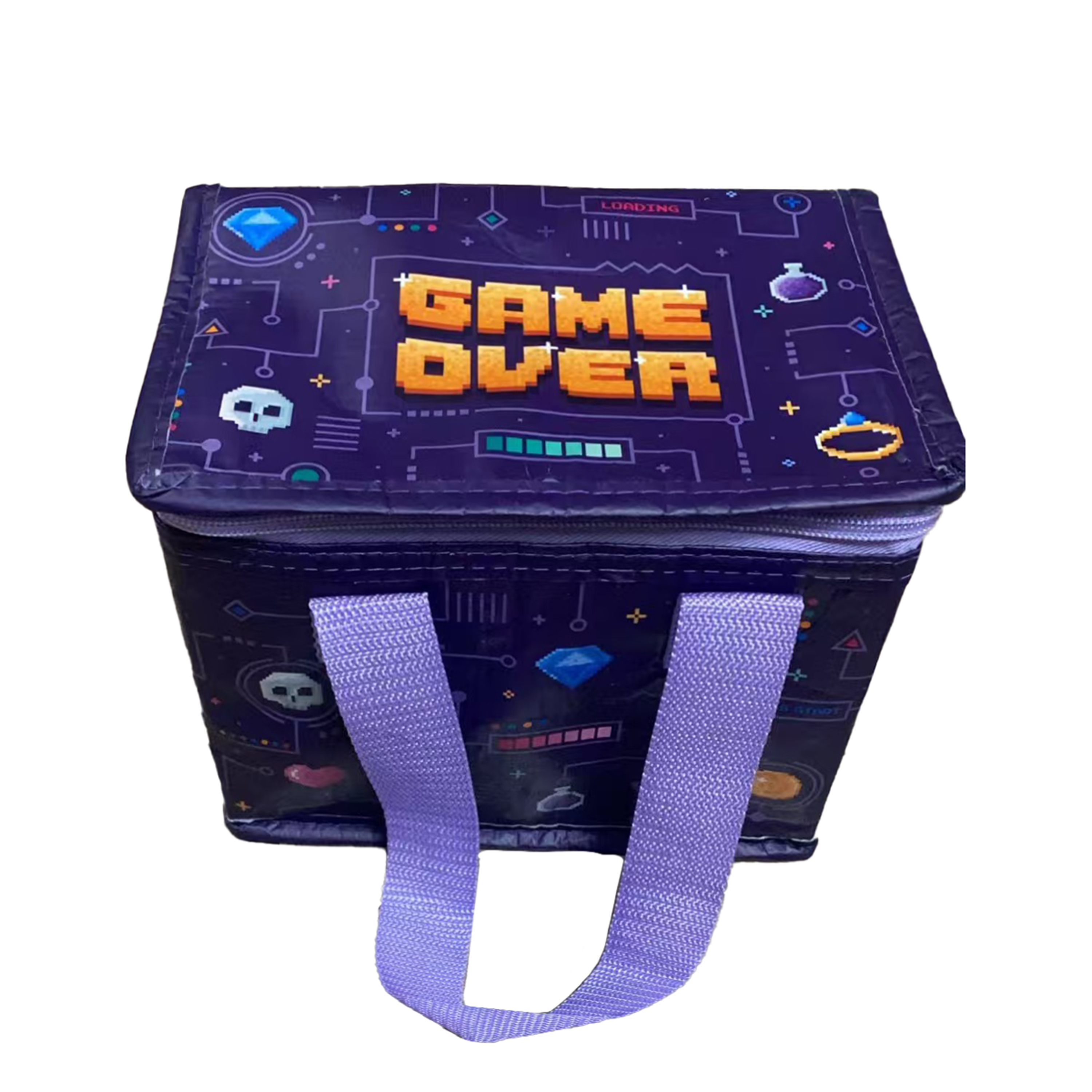 Puckator Cool Lunch Bag Game Over
