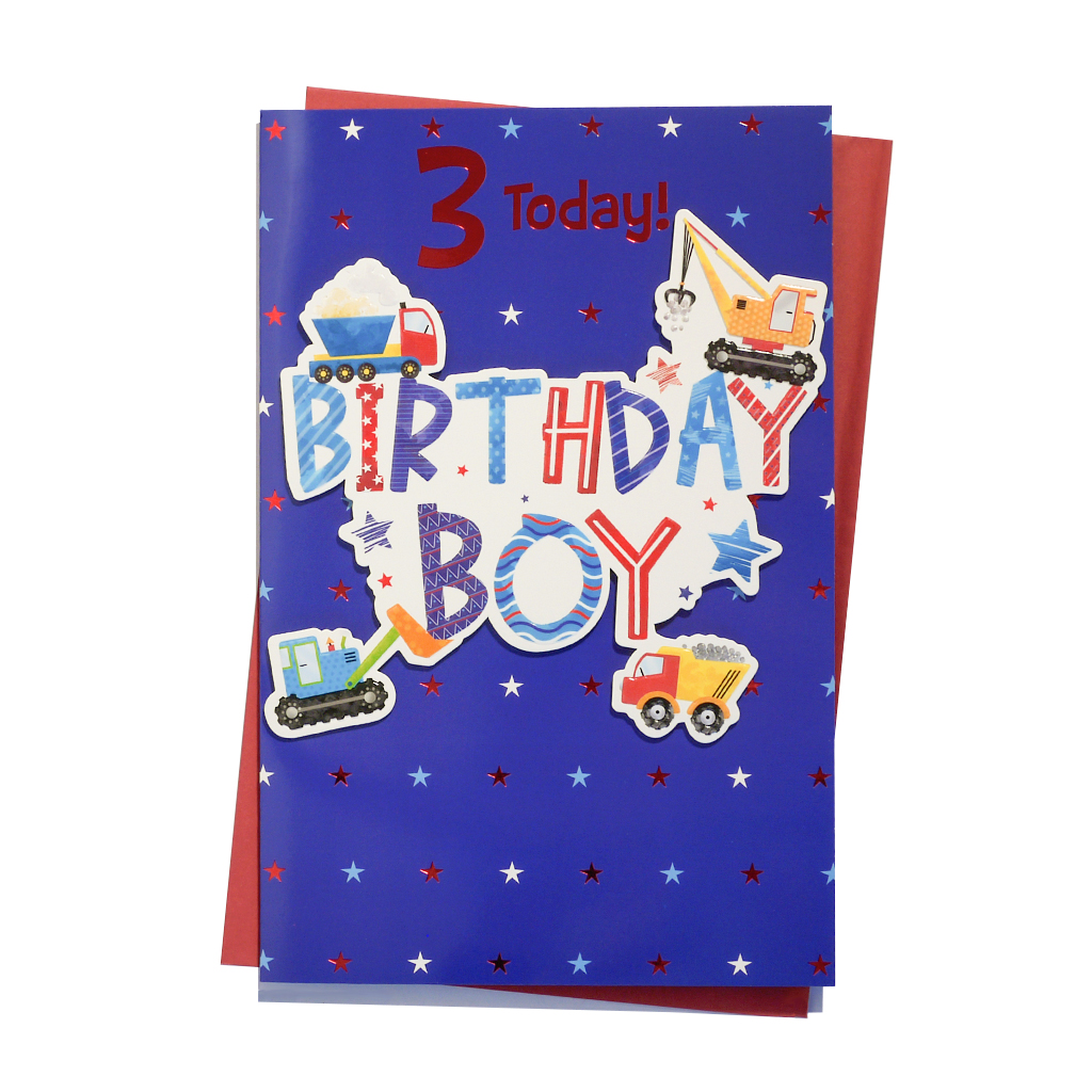 Poppyhill C150 Birthday Age 3 6pk