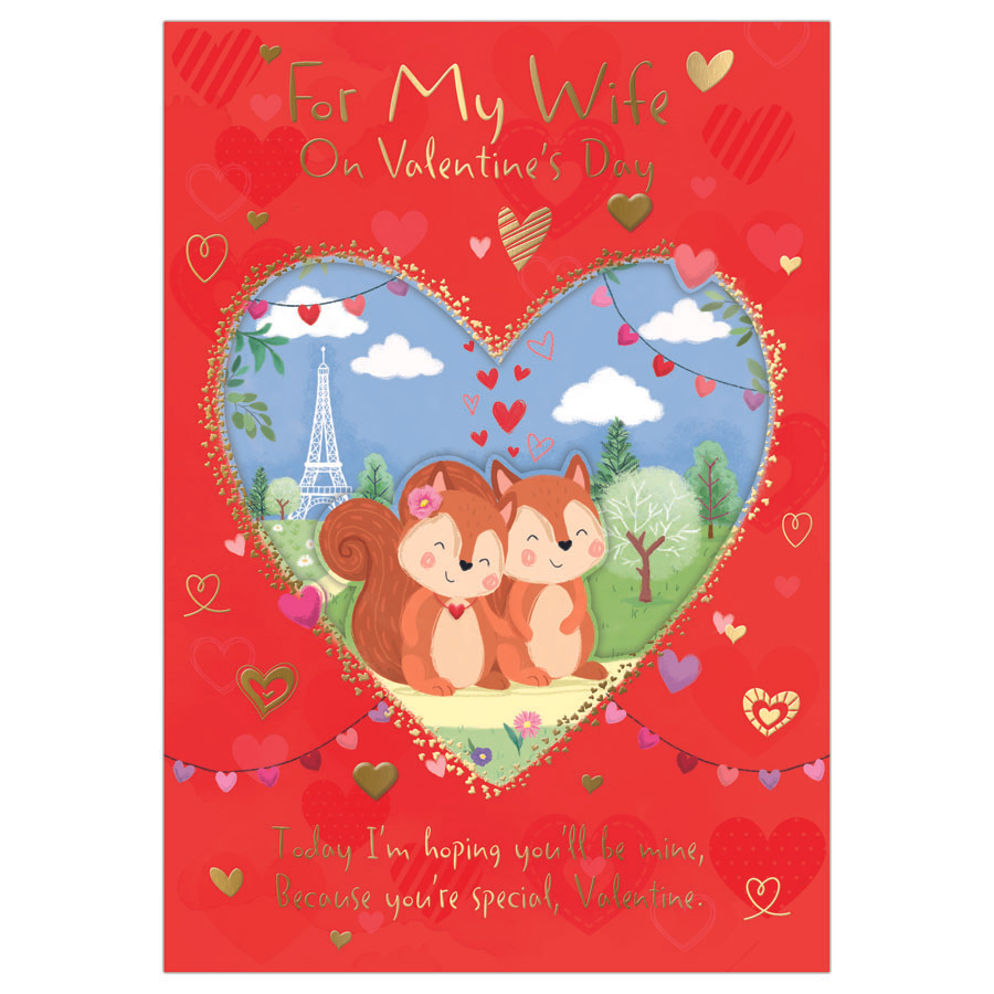 Prelude 6 Pack Cards Valentine's Day C90 Wife
