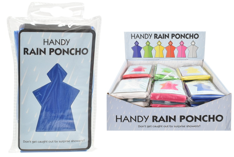 Rain Poncho 24pk (One Size Fits All)