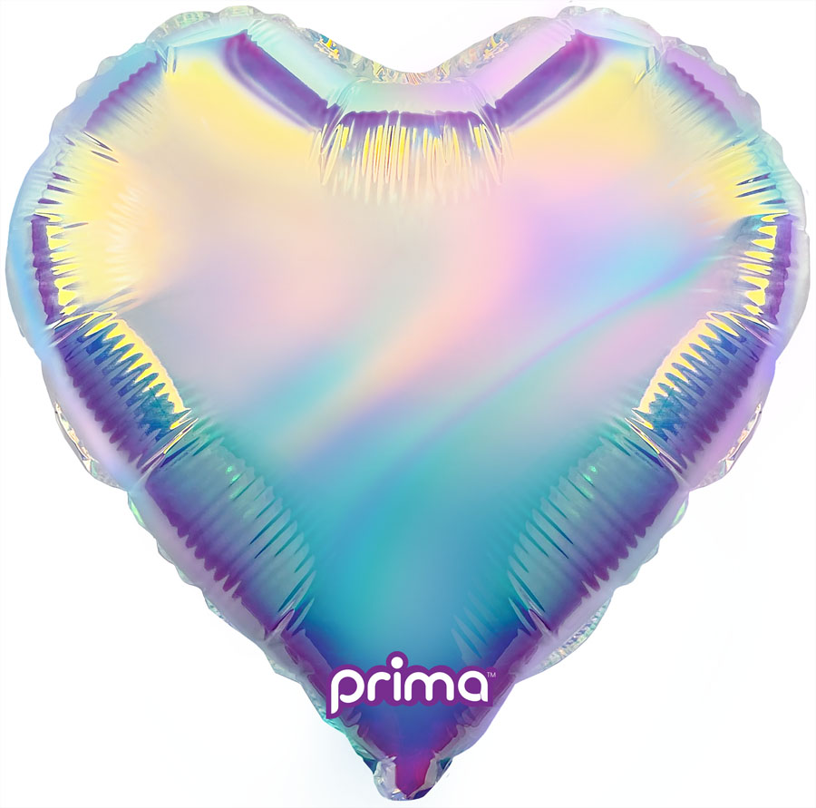 Foil Balloon 18" Heart Primadescent