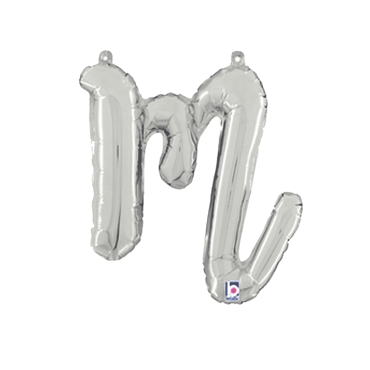 Grabo Foil Balloon Silver 14" Letter M
