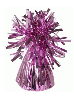 Oaktree Tassel Balloon Weight Pink 6oz