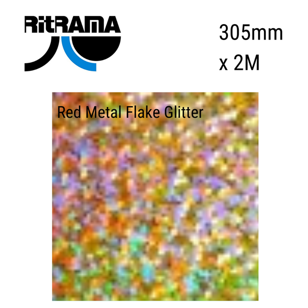 Ritrama Vinyl Metal Flake Gold 305mm x 2m