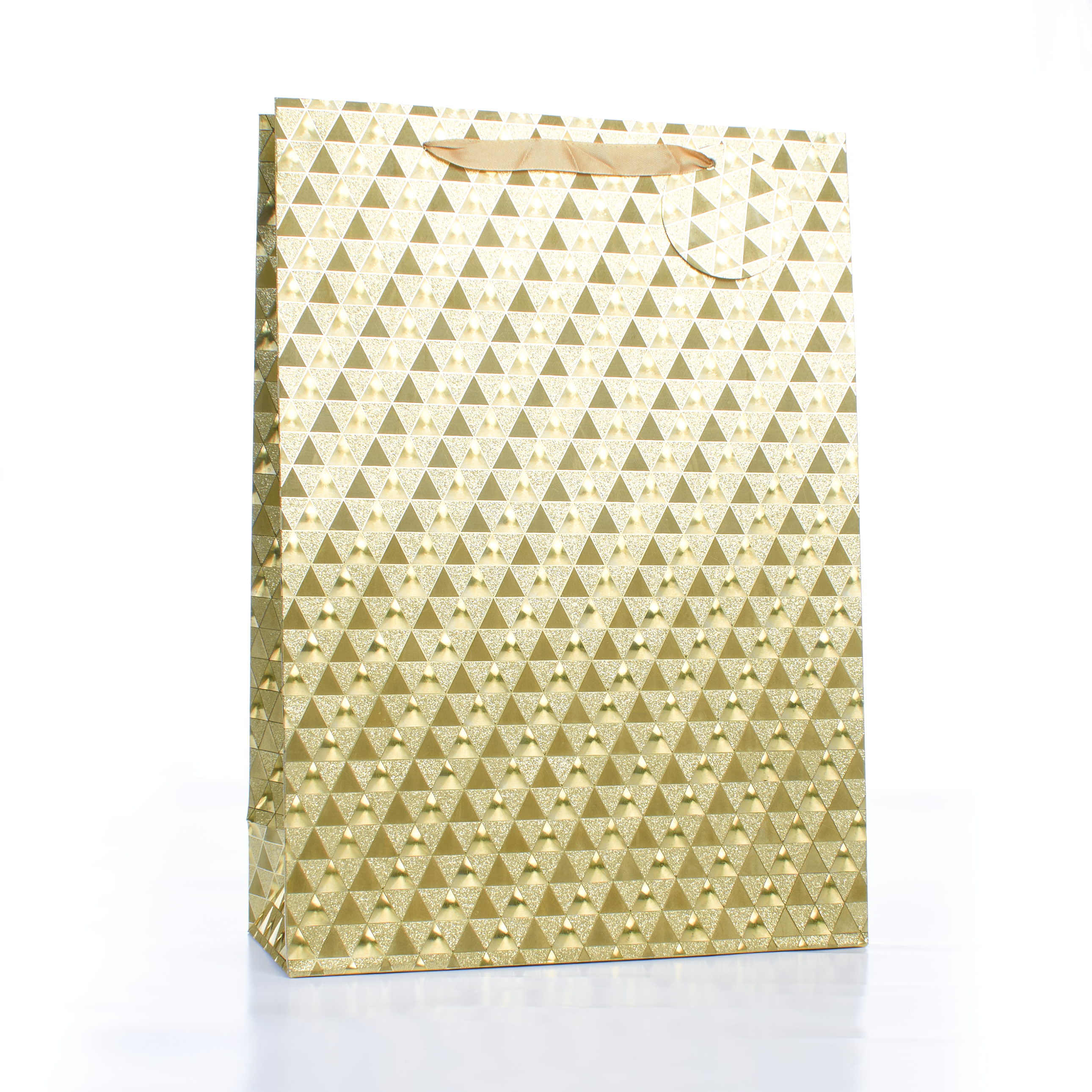 Gift Bags Gold Holographic Extra Large 6pk