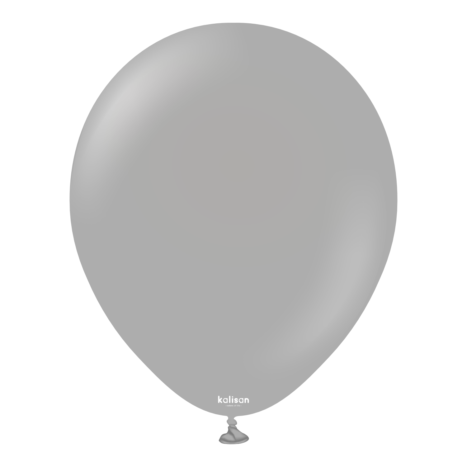Kalisan Standard Grey 18" Latex Balloons 25pk