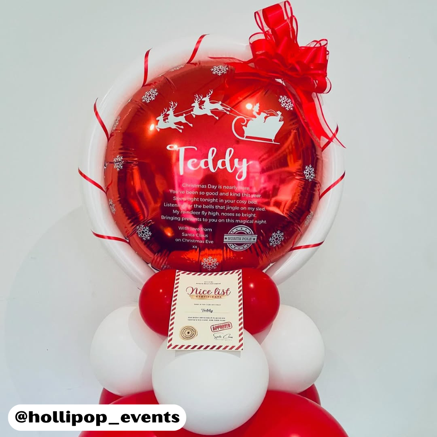 Oaktree Santa Arrival 18" Foil Balloon