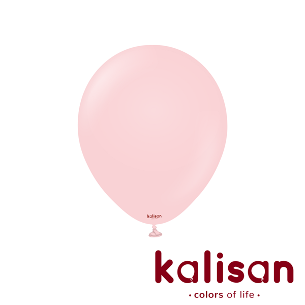 Kalisan Macaron Pink 12" Latex Balloons 100pk