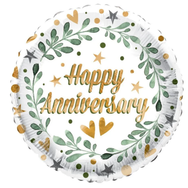 APAC Foil Balloon Eco Happy Anniversary 18