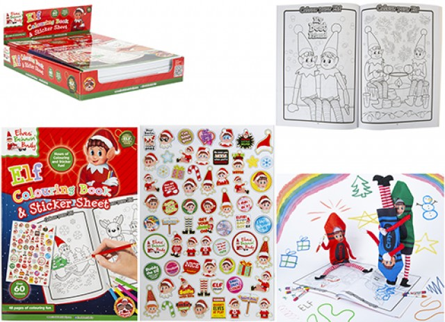 PMS International Colouring Book Elf