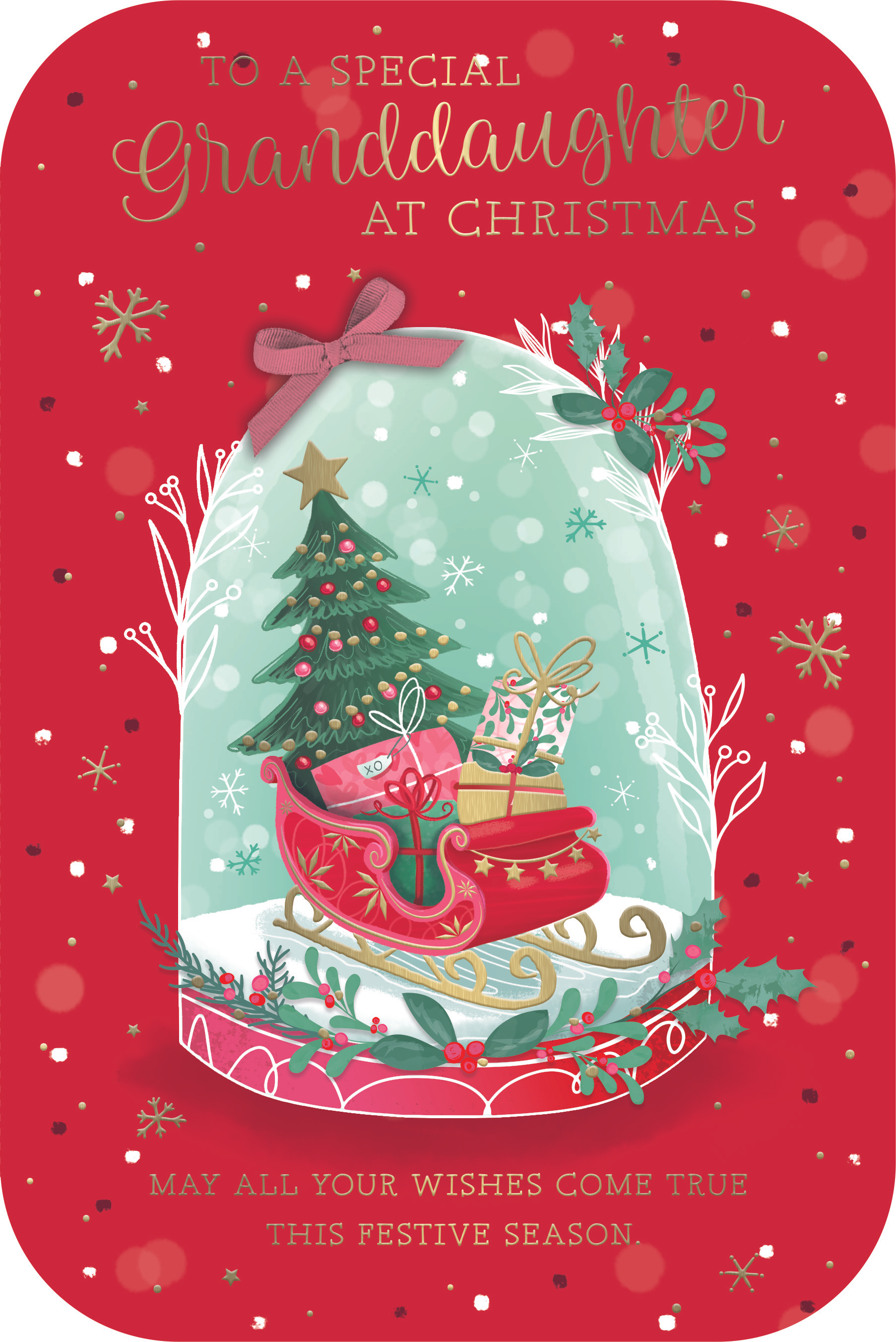 Prelude 6 Pack Cards C75 Christmas Granddaughter