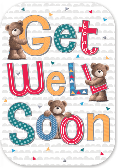 Kingsley 6 Pack Cards C50 Get Well