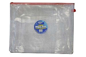 Reach Stationery 12 Pack Mesh Wallet Clear A3