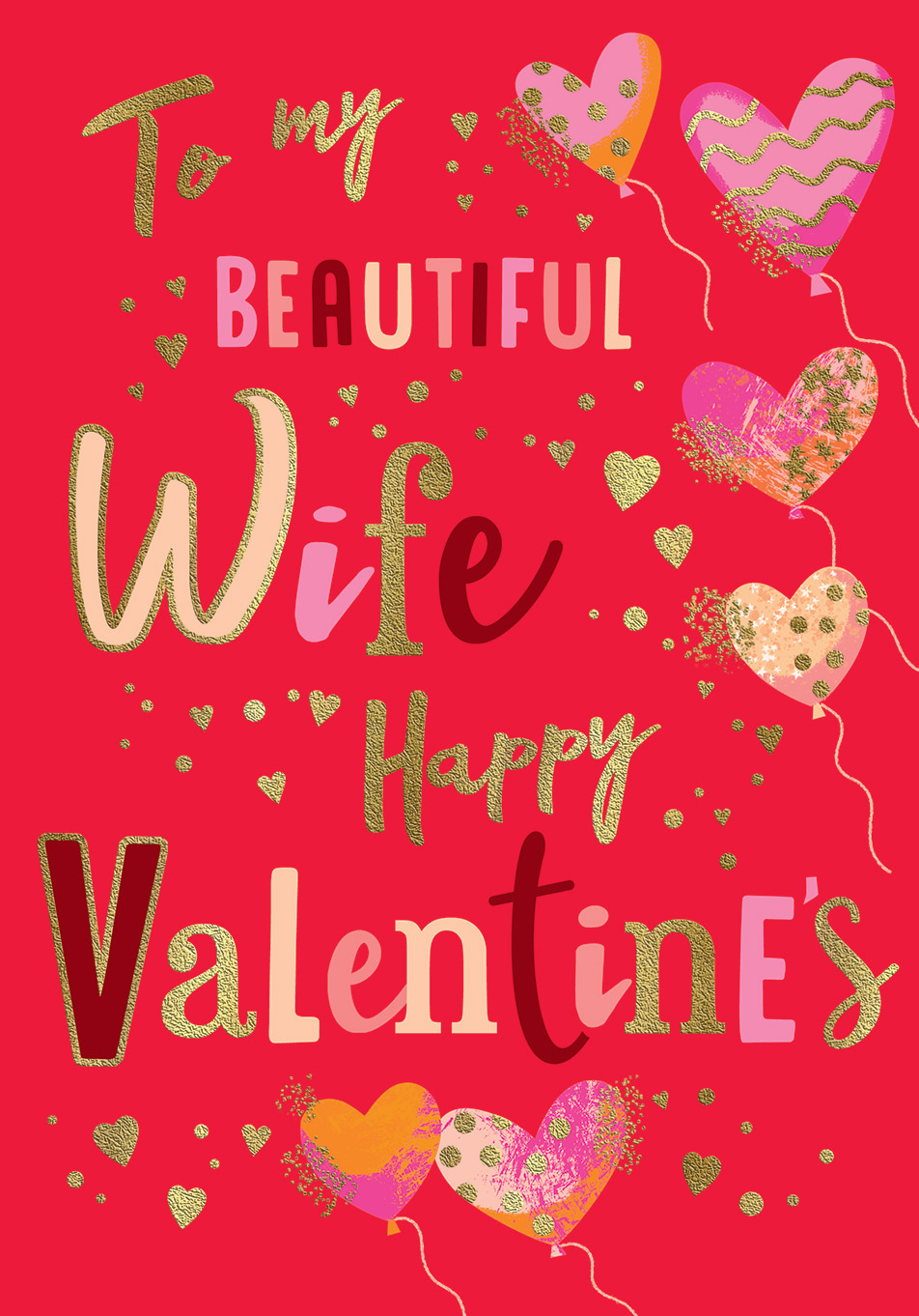 Regal 6 Pack Cards C75 Valentine's Day Wife