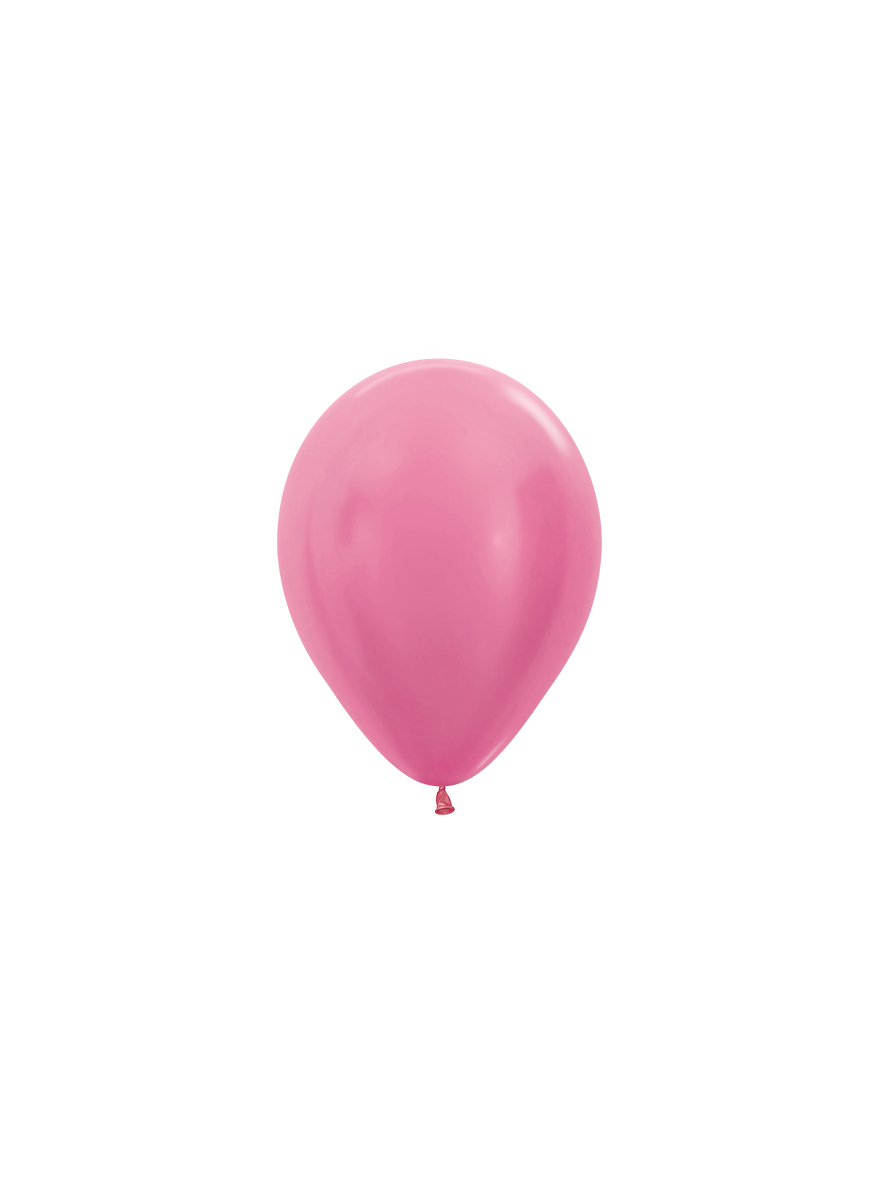 Sempertex Pearl Fuchsia 5" Latex Balloons 50pk