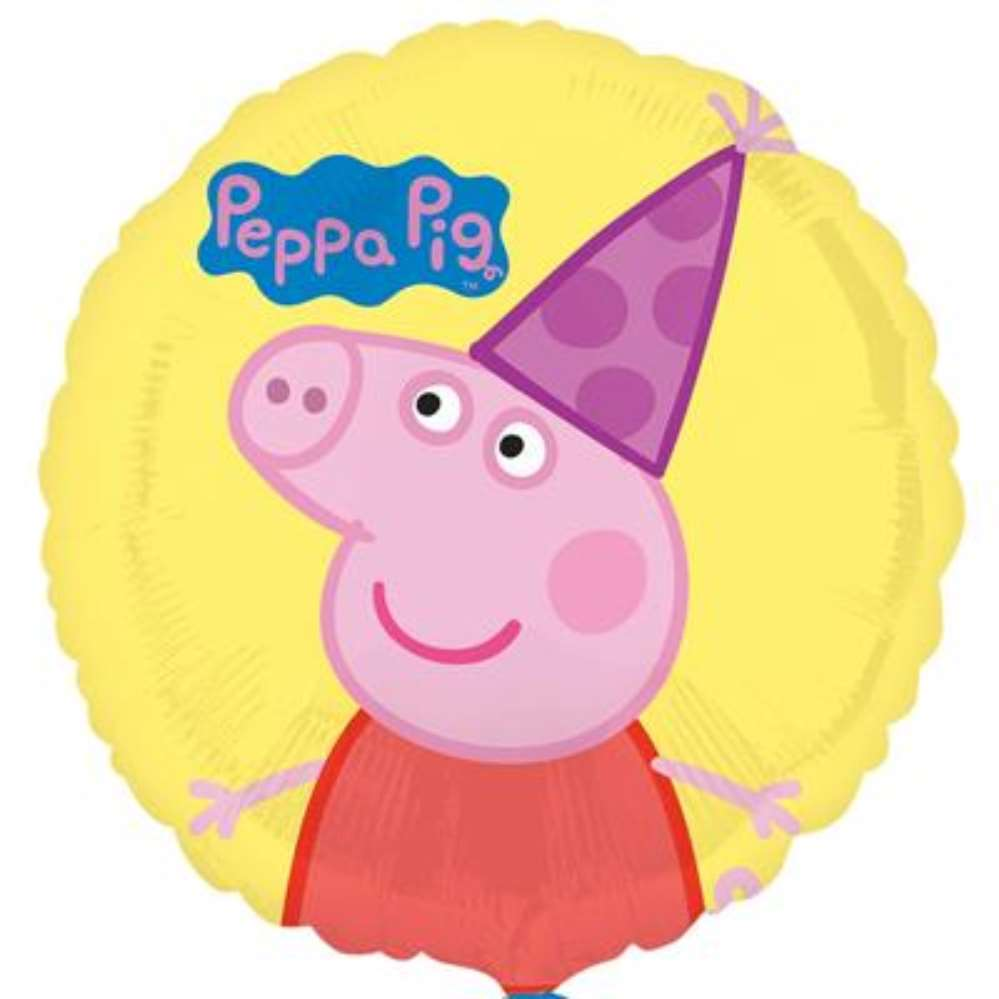 Anagram Peppa Pig 18" Foil Balloon