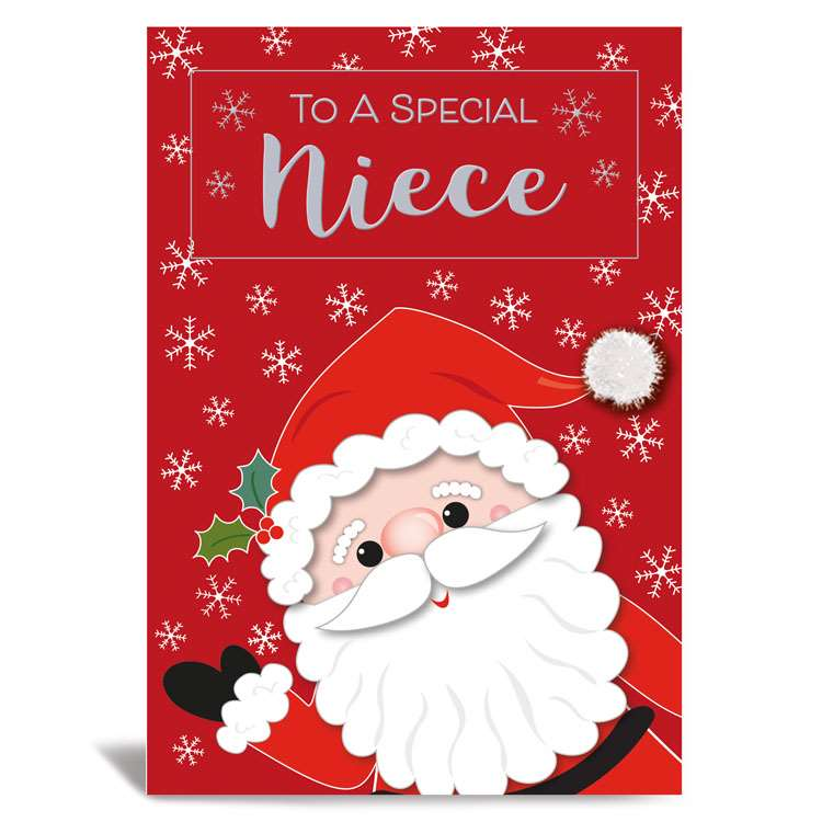 Prelude 6 Pack Cards C50 Christmas Niece Santa