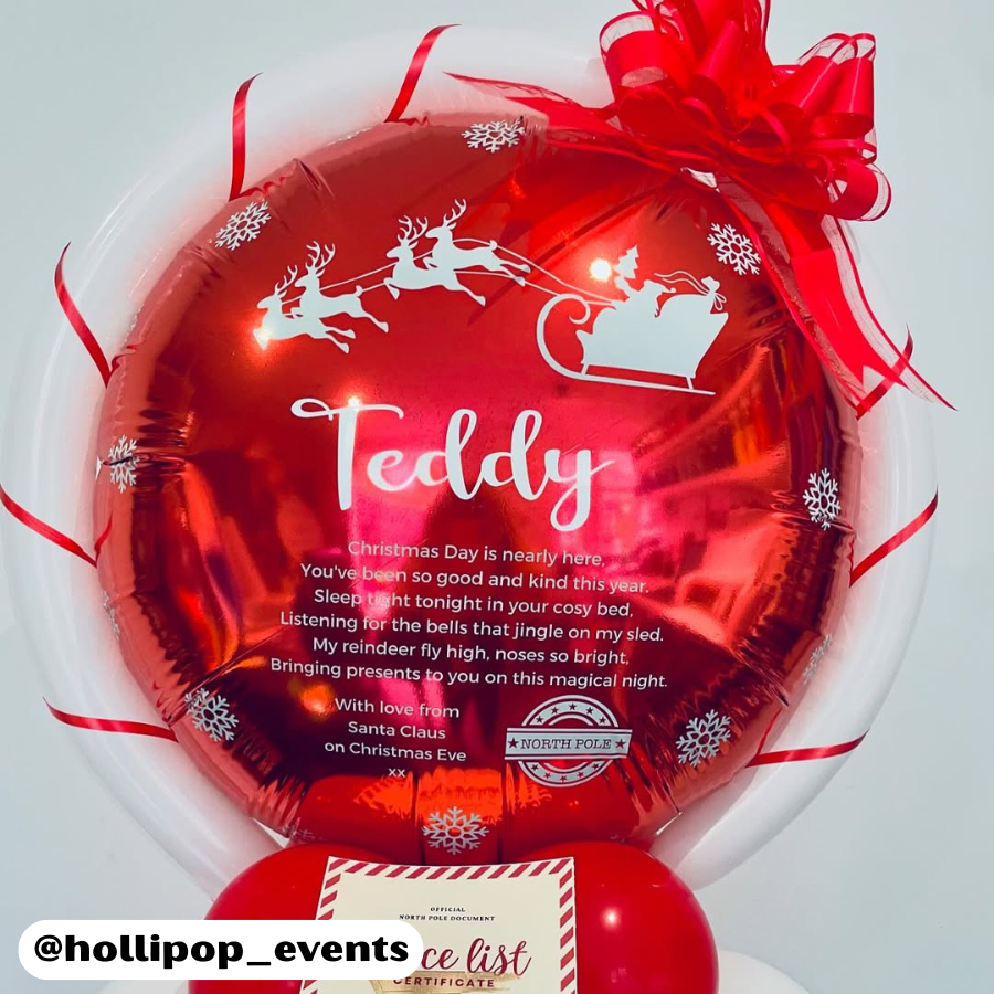 Oaktree Santa Arrival 18" Foil Balloon