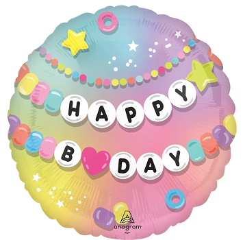 Anagram Foil Balloon Friendship Birthday 18