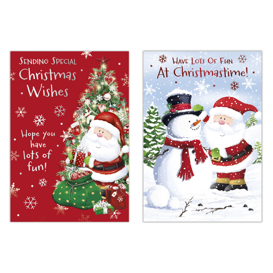 Poppyhill 12 Pack Cards C50 Christmas Open