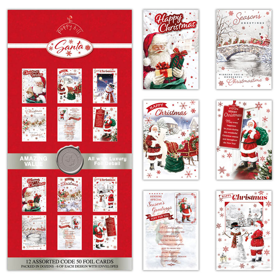 Poppyhill C50 Christmas Open 12x12pk