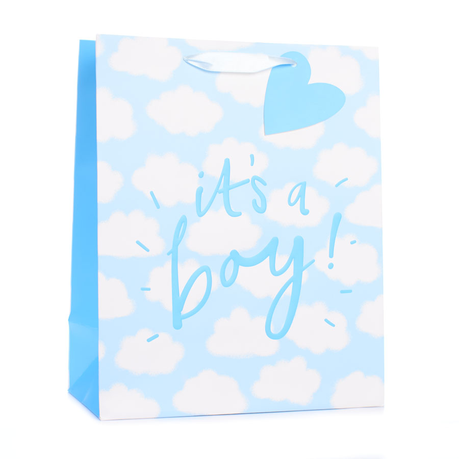 Tiger Feet 6 Pack Gift Bag It's A Boy Large