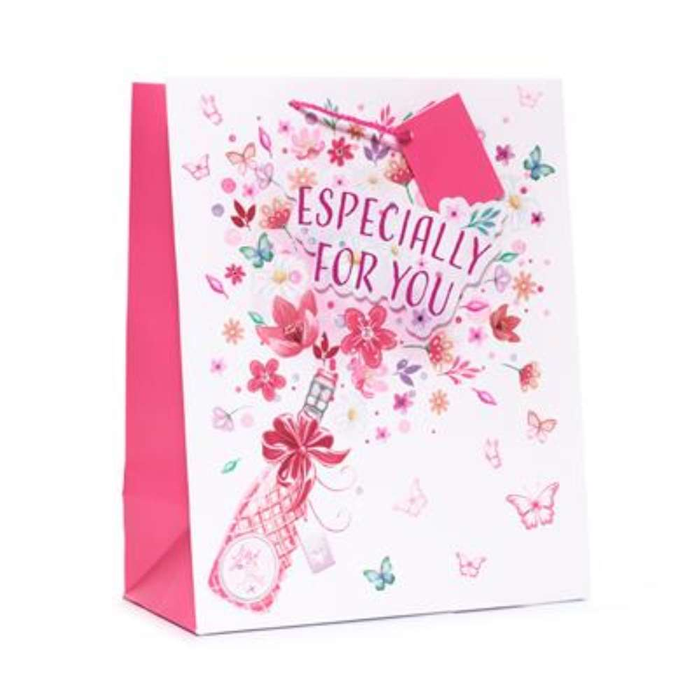 Gift Bag For You Champagne Large 6pk