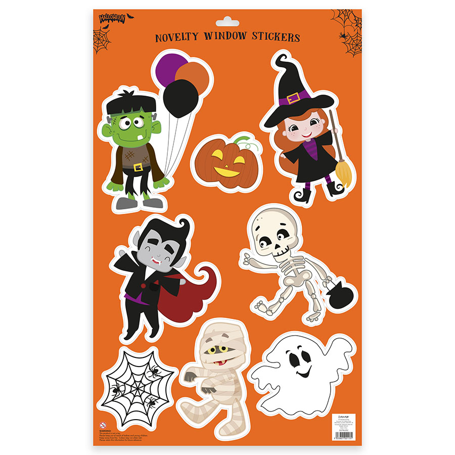 Window Stickers 60x40cm Hllw Cute