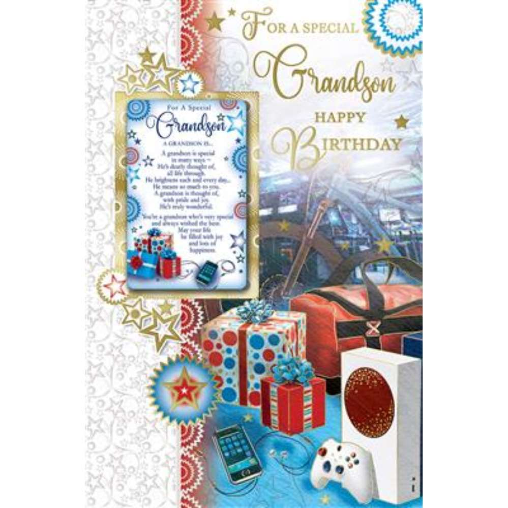 Xpress Yourself C75 Birthday Grandson 6pk