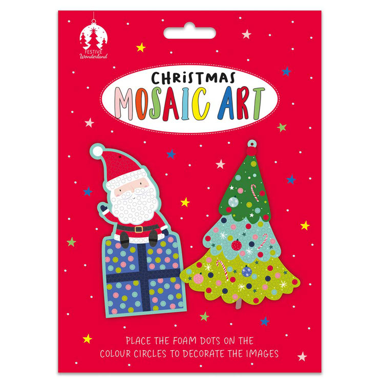 Activity MYO Mosaic Hanging Decorations Christmas