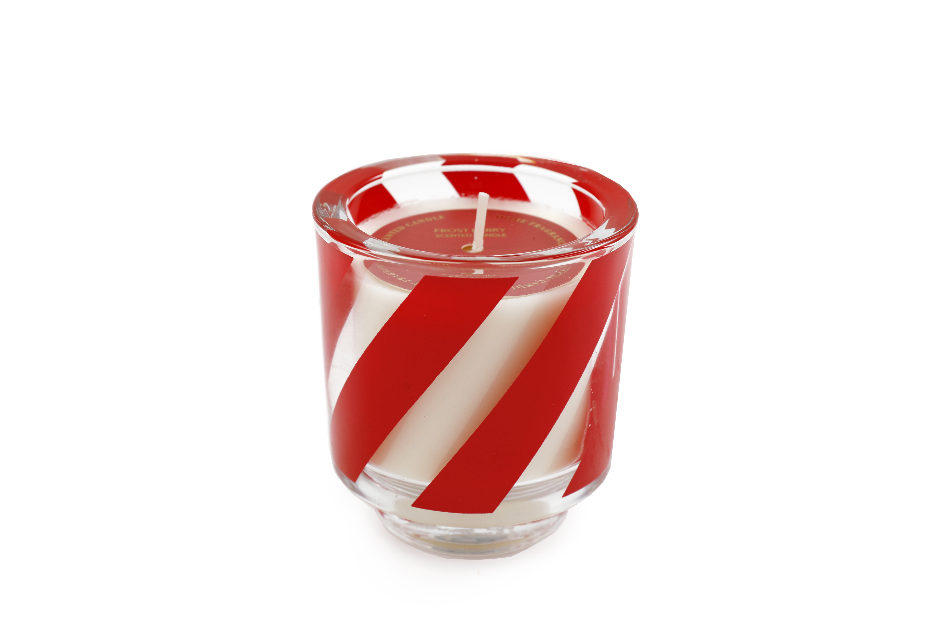 Sifcon Candle Candy Stripe 8x8.5cm