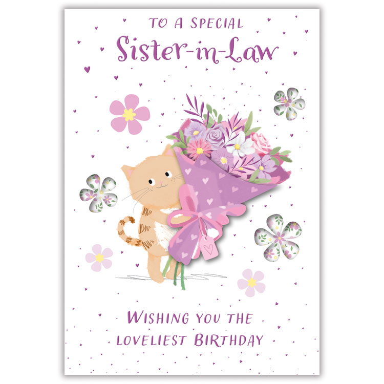 Prelude C50 Birthday Sister-In-Law 6pk