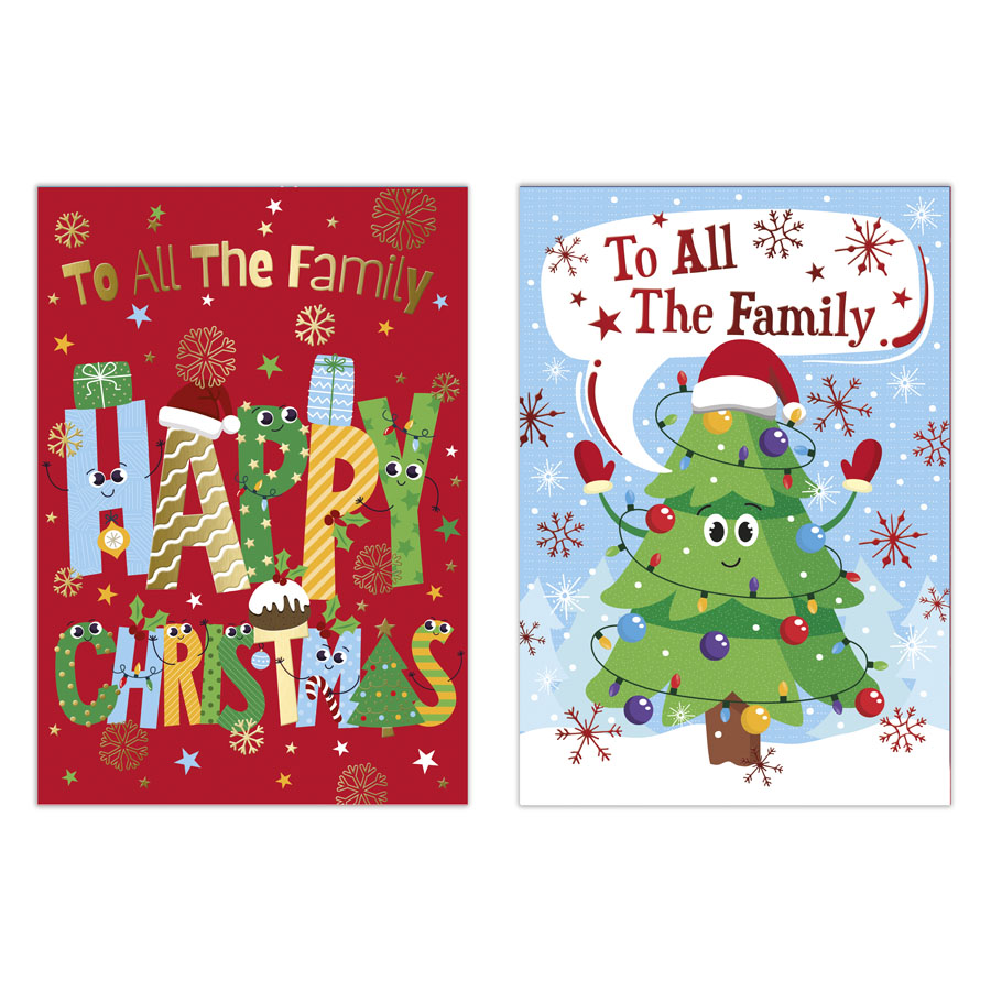 Poppyhill C50 Christmas All The Family 12pk