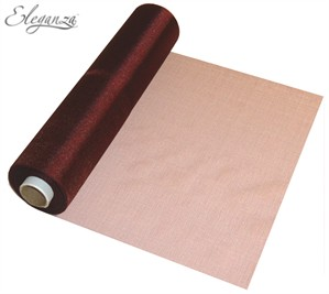 Eleganza Organza Roll Burgundy 25m