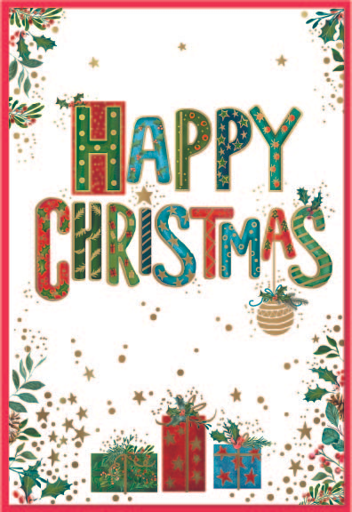 Simon Elvin 6 Pack Cards C50 Christmas Open