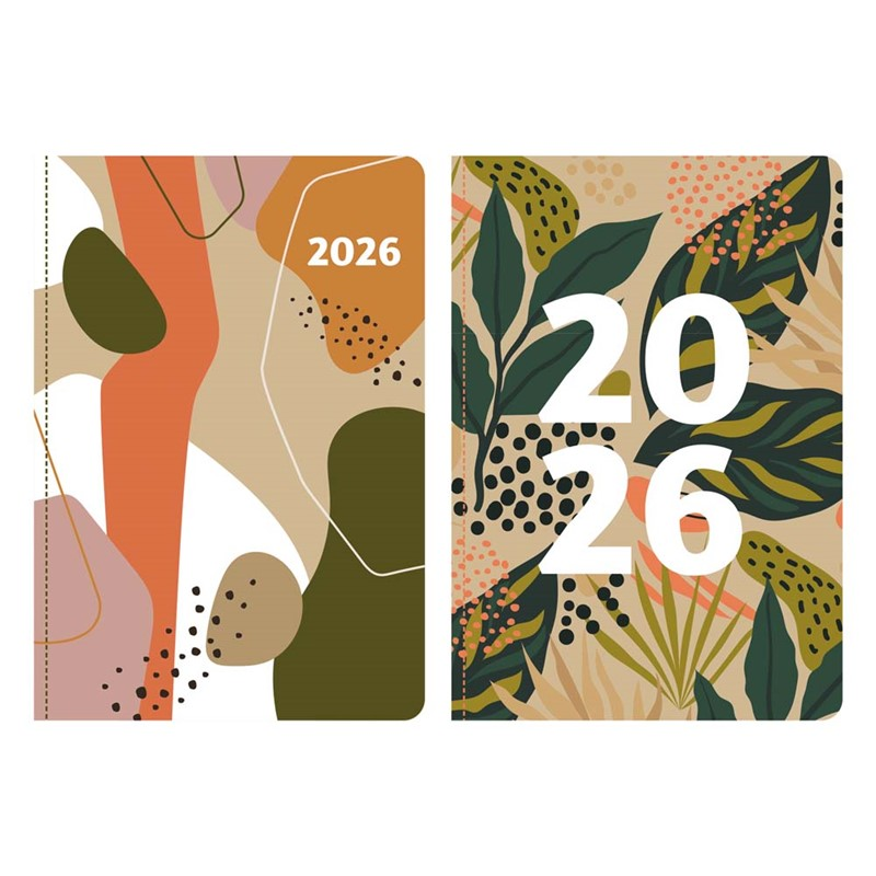 Diary A5 WTV Eco Fully Recyclable 2027 12pk