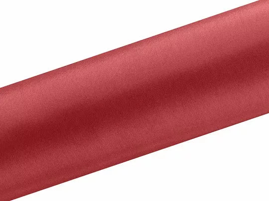 Satin Fabric Red 0.16x9M