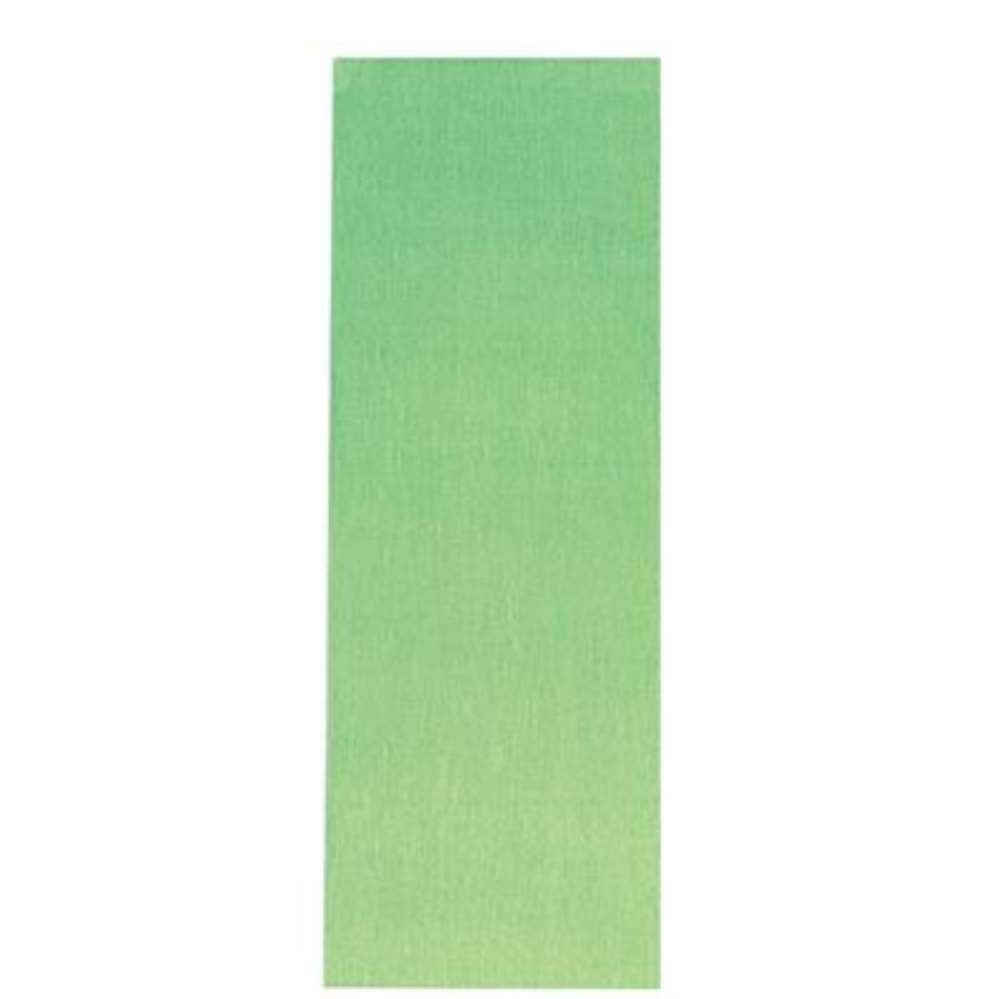 Light green crepe paper from County Stationery, 1.5m x 50cm, showcasing the textured tissue paper for crafts and decorations.